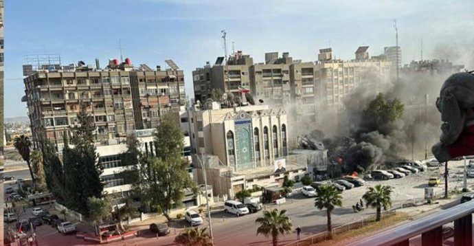 حمله رژیم صهیونیستی به ساختمان کنسولگری ایران در دمشق
