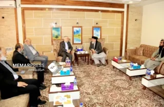 دیدار و گفتگوی حکمتیار با سفیر و نماینده ویژه ایران در کابل