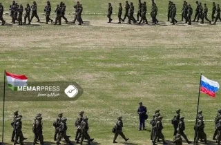 تمرین نظامی مشترک روسیه و تاجیکستان در مرز افغانستان