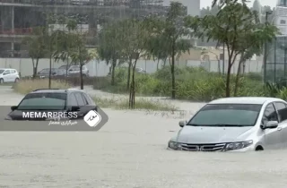 جان باختن بیش از ۲۰ تن بر اثر طوفان شدید در امارات و عمان