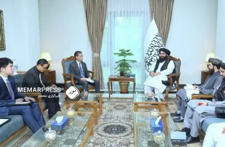 متقی بر ادامه همکاری افغانستان و چین برای تامین منافع مشترک‌شان تأکید کرد