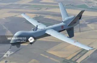 پرواز هواپیمای بی‌سرنشین در آسمان پروان