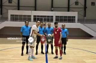 پیروزی ملی تیم‌ فوتسال افغانستان مقابل تاجیکستان