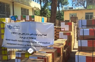 کمک سازمان جهانی صحت به ۲۵ شفاخانه‌ افغانستان