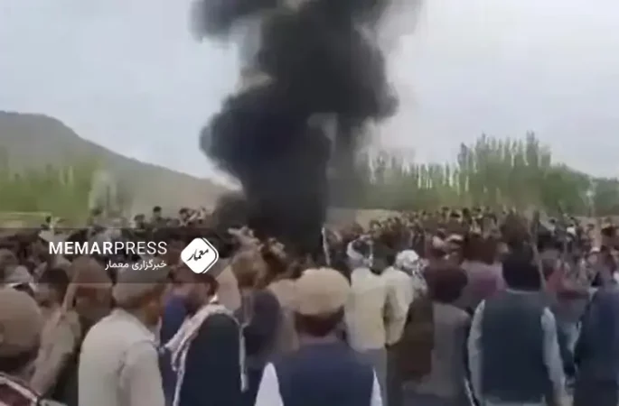 منابع از ادامه اعتراضات مردمی در ولسوالی ارگوی بدخشان خبر دادند