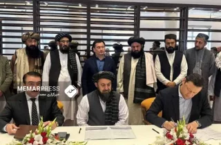 امضای تفاهم‌نامه‌ توسعه بندر حیرتان میان افغانستان و ازبکستان