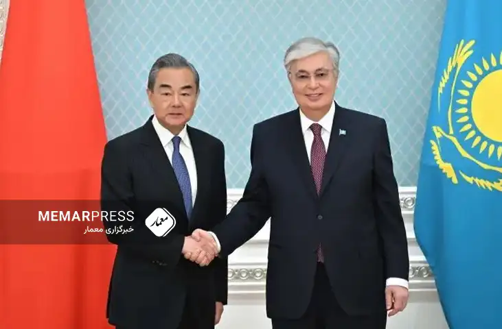 قزاقستان : نقش چین در سیاست جهانی برای کمک به حفظ صلح و ثبات بین المللی مهم است