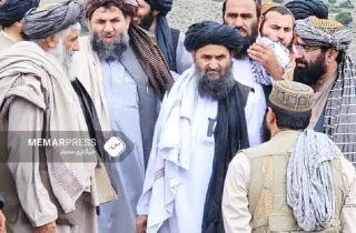 سفر هیاتی از طالبان به ریاست ملابرادر به بغلان
