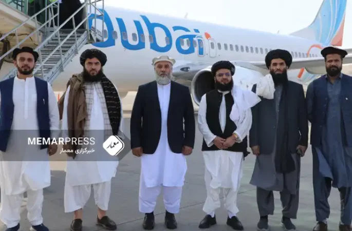 سفر وزیر تجارت طالبان به روسیه