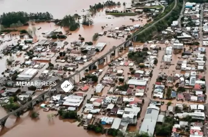 شمار تلفات سیلاب برازیل به 130 تن رسید