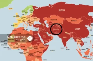 شاخص جهانی آزادی مطبوعات : افغانستان با ۲۶ پله‌ سقوط در جایگاه ۱۷۸ قرار گرفت