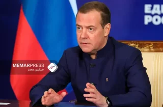 مدودف: در صورت دخالت نظامیان خارجی در جنگ، مسکو به خارج از خاک اوکراین پاسخ می‌دهد