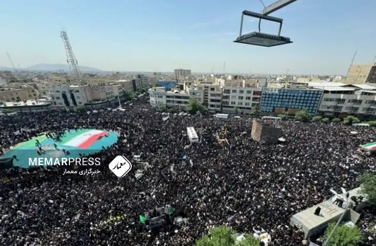 برگزاری گسترده تشییع رئیس جمهور ایران و بازتاب آن در رسانه‌های خارجی