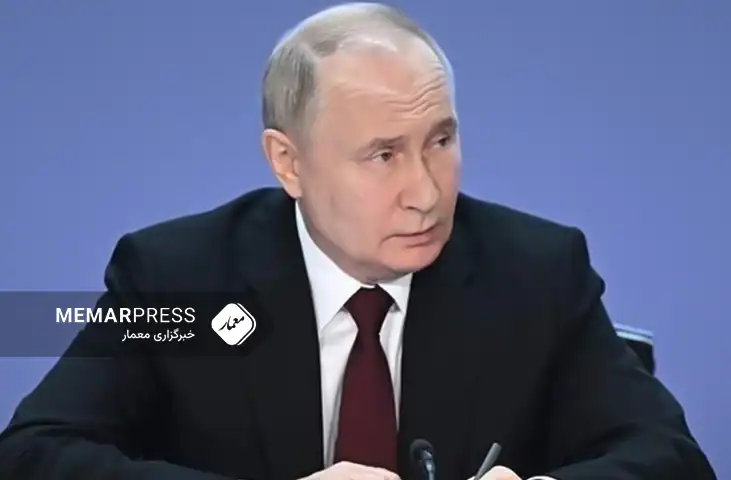 پیام تسلیت ولادیمیر پوتین به مناسبت شهادت آیتالله رئیسی