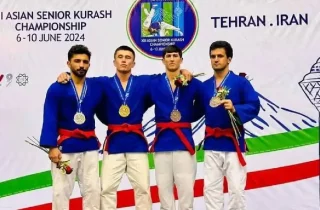 تیم ملی کورَش افغانستان در جایگاه پنجم آسیا ایستاد