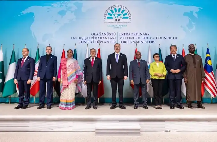 رهبران گروه دی8 خواستار پایان حملات اسرائیل و آتشبس فوری و دائمی در غزه شدند