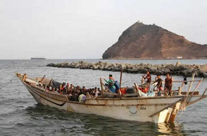 غرق شدن قایق مهاجران در سواحل یمن ۳۸ کشته و 150 مفقودی بر جای گذاشت