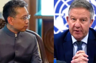 رایزنی معاون یوناما و سفیر چین در مورد نشست دوحه