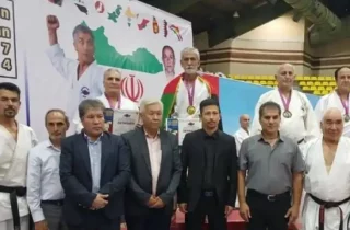 کاراته کاران پیشکسوت افغانستان نایب قهرمان آسیا شدند