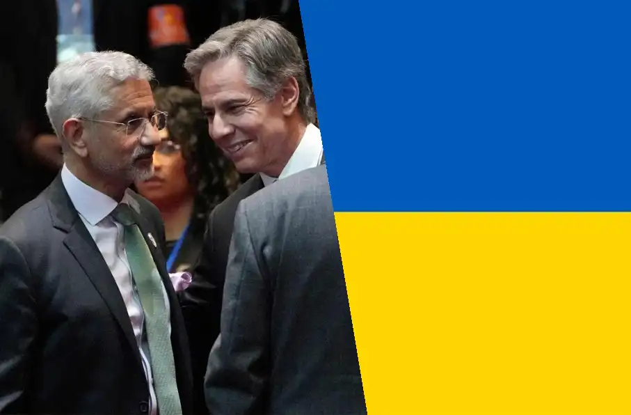 اخبار اوکراین؛ گفتگوی وزیران خارجه آمریکا و هند درباره صلح اوکراین