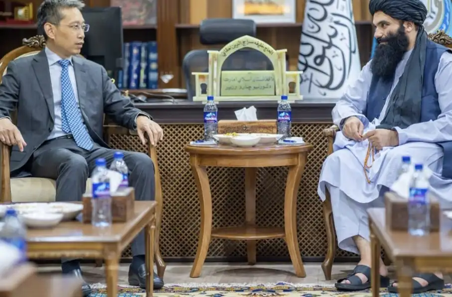تاکید مقامات طالبان و چین بر همکاریهای تخنیکی منطقهای و توسعه روابط دوجانبه