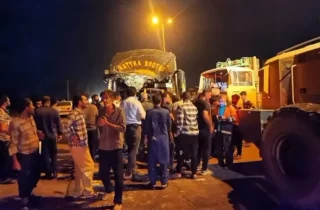 جان باختن 28 پاکستانی در حادثه واژگونی بس حامل زائران اربعین در ولایت یزد ایران