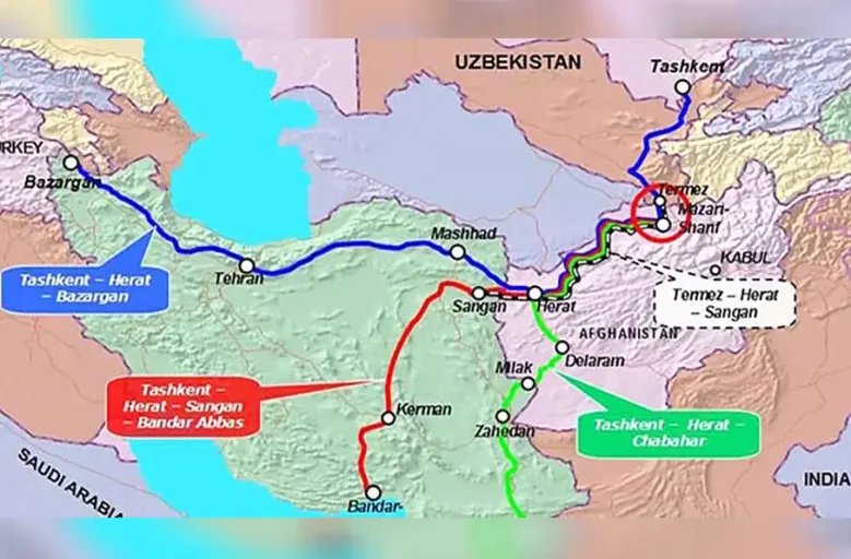 قزاقستان و ترکمنستان کار ساخت کریدور افغان - ترانس را آغاز کردند