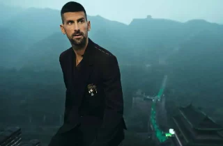 جوکوویچ روی دیوار چین