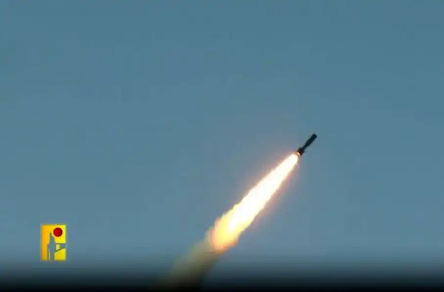 حمله موشکی حزبالله به شهر صفد در شمال فلسطین اشغالی