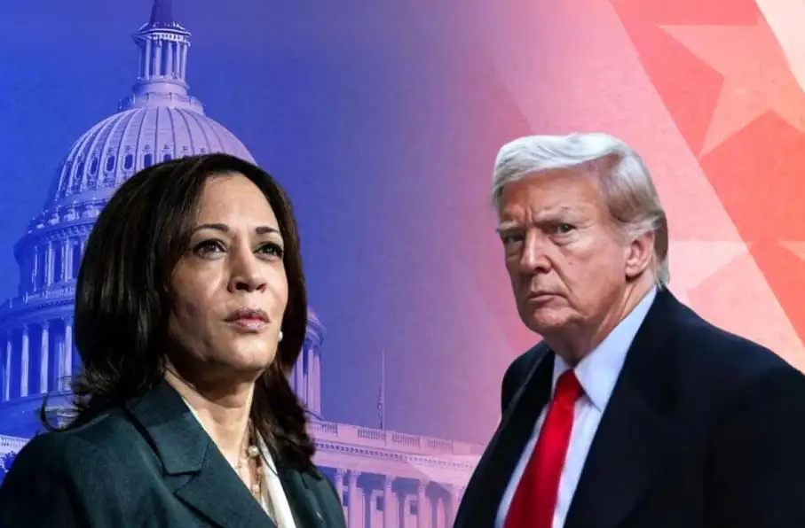 پیشی‌گرفتن هریس از ترامپ در جدیدترین نظرسنجی ملی