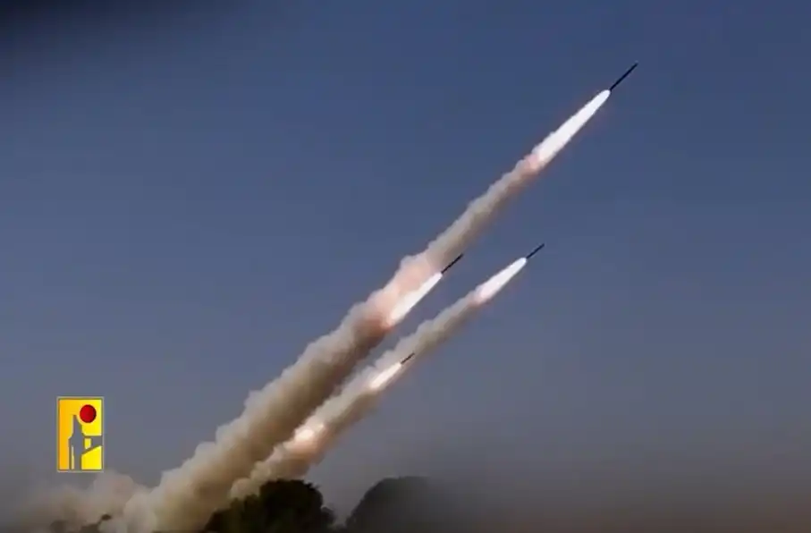 حملات موشکی حزب الله به منطقه الجلیل و شهرک کرمئیل