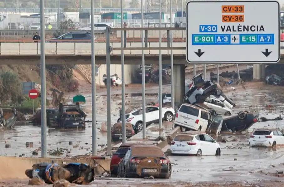 شمار جانباختگان طوفان و سیلاب در اسپانیا به 160 تن افزایش یافت