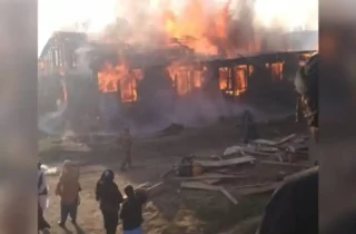 آتش‌سوزی در بندر تورغندی هرات؛ اختلال در روابط تجاری افغانستان و ترکمنستان