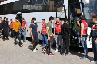 بازداشت هزار پناه‌جوی غیرقانونی در ترکیه