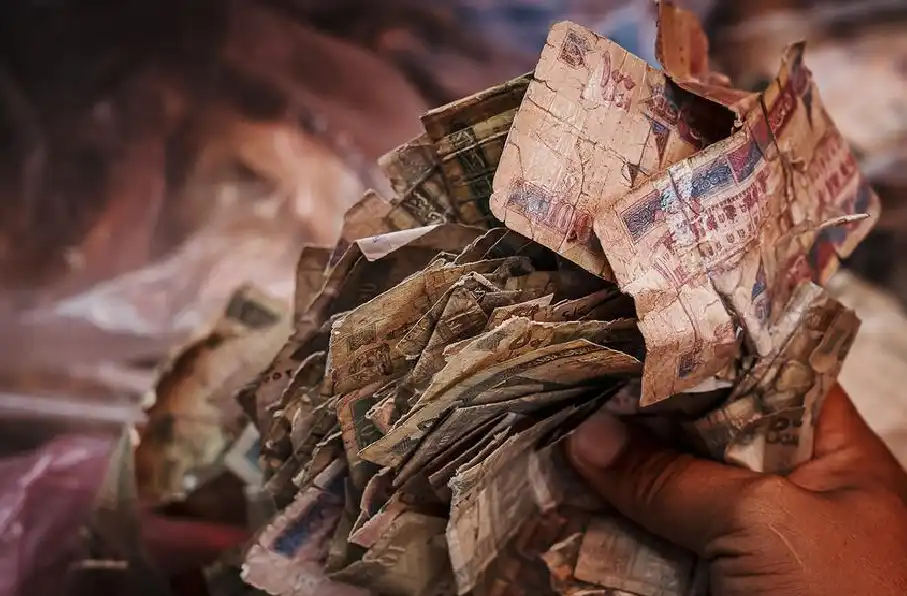 ادامه روند جمعآوری پولهای مندرس شده در افغانستان