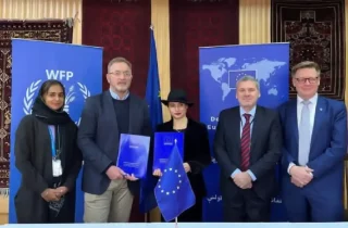 حمایت مالی اتحادیه اروپا از برنامه جهانی غذا برای کمک به افغان‌ستان