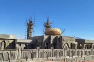 طالبان : کار ساخت ۱۴ مسجد در شاهراه کابل-هرات با بودجه ۴۶۷ میلیون افغانی آغاز شد