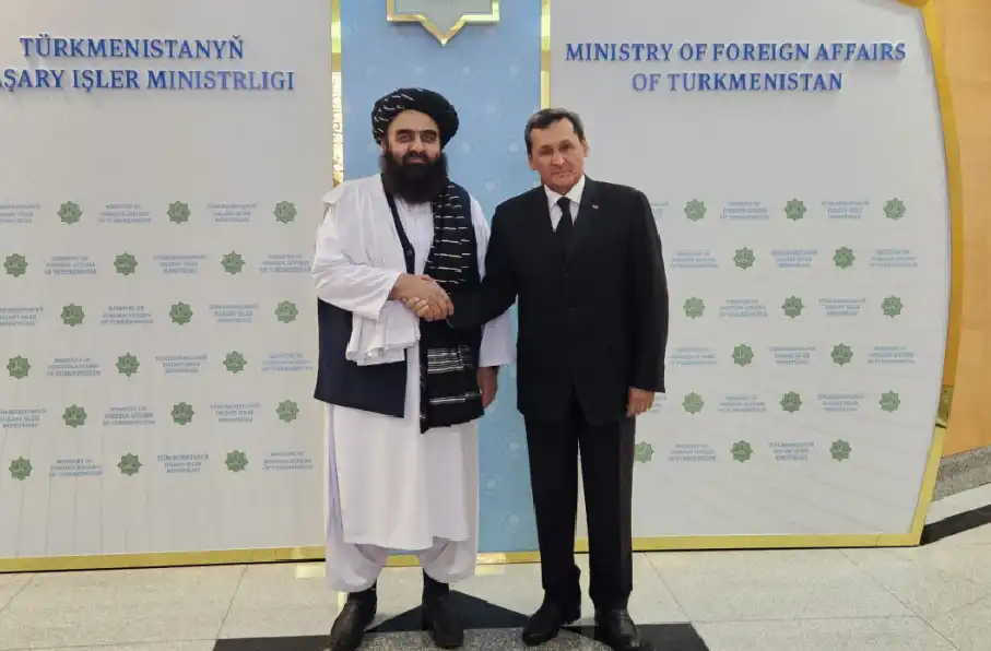 طالبان و ترکمنستان بر تسریع پروژه تاپی و گسترش خط آهن توافق کردند