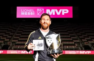 مسی بهترین بازیکن سال آمریکا شد