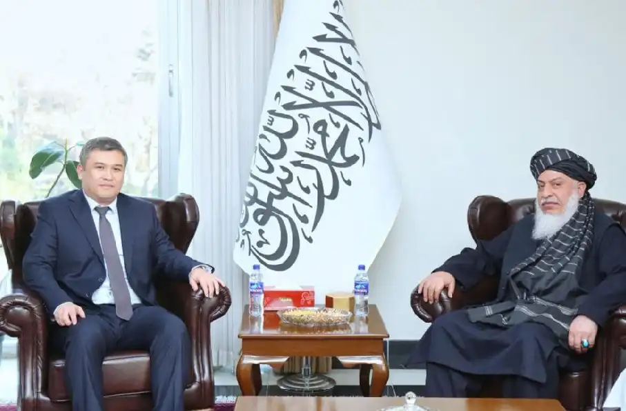 تاکید مقامات طالبان و قرقیزستان بر تقویت روابط اقتصادی و سیاسی