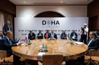 آغاز نشست سه‌جانبه روند آستانه در دوحه