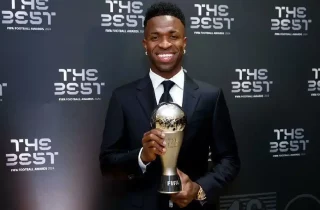 وینیسیوس بهترین بازیکن سال فیفا شد