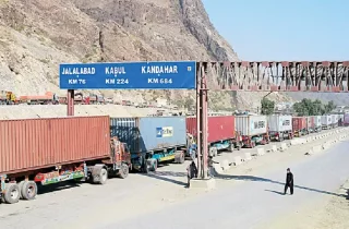 کاهش صادرات افغانستان