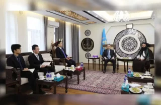 چین دومین بسته کمکی ۱۰۰ میلیون ینی را به افغانستان ارسال می‌کند