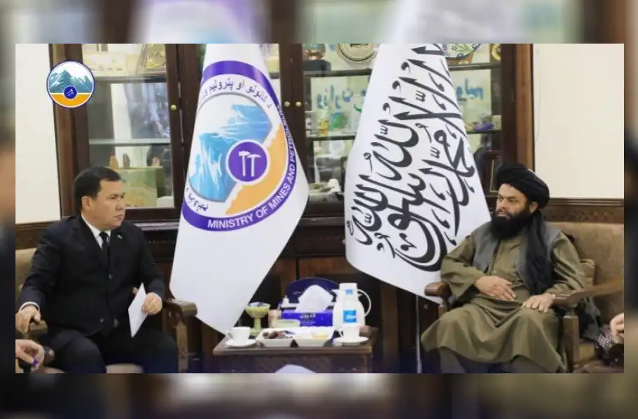 رایزنی طالبان و رئیس پروژه تاپی درباره توسعه و فرصتهای کاری در افغانستان