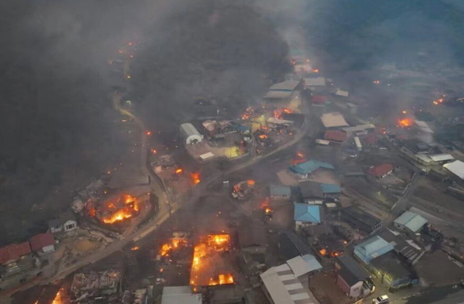 گسترش آتش‌سوزی‌های جنگلی در کوریای جنوبی؛ ۱۸ کشته و هزاران نفر آواره