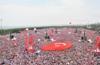 اعتراضات گسترده مخالفان اردوغان در استانبول