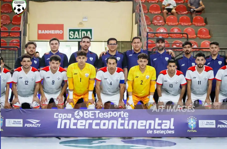 تیم ملی فوتسال افغانستان عنوان سومی جام چهارجانبه برزیل را بدست آورد
