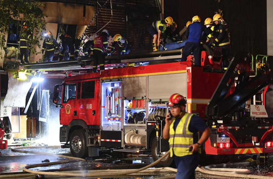 ۲۲ کشته در پی آتشسوزی مرگباردر چین