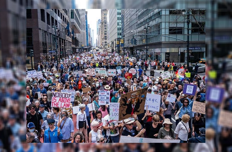 اعتراضات ضد ترامپ در ایالات متحده